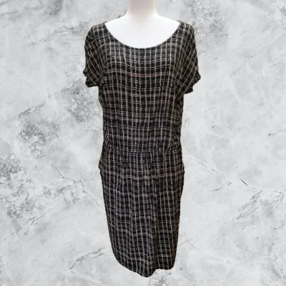 apt 9 black and white dress M